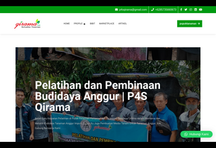 Website 
	qirama.com desktop preview