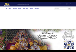 Website 
	radhavallabh.com desktop preview