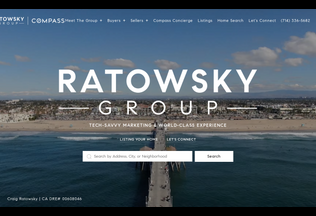 Website 
	ratowskyrealestate.com desktop preview