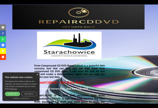 Website 
	repaircddvd.com desktop preview