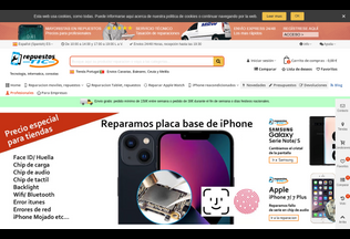 Website 
	repuestostic.com desktop preview