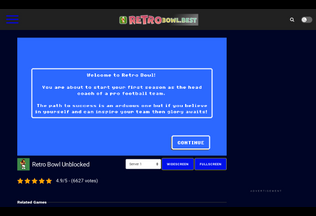 Website 
	retrobowl.best desktop preview