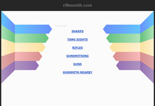 Website 
	riflesmith.com desktop preview