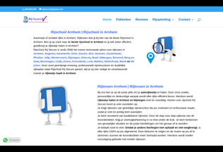 Website 
	rijsecure.nl desktop preview