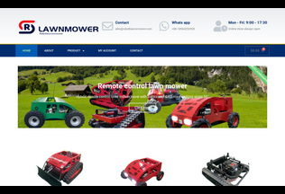 Website 
	robotlawnsmower.com desktop preview