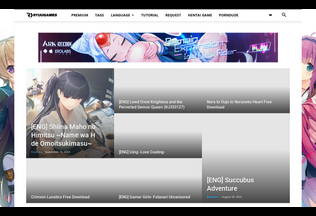 Website 
	ryuugames.com desktop preview