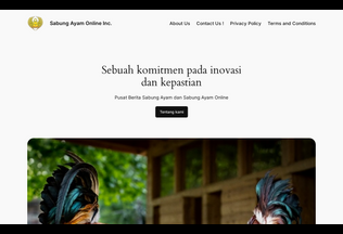 Website 
	sabung-ayam-online.com desktop preview