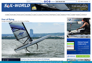 Website 
	sail-world.com desktop preview