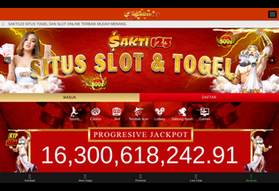 Website sakti123tgl.com desktop preview