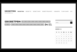 Website 
	sbobetpbn.com desktop preview