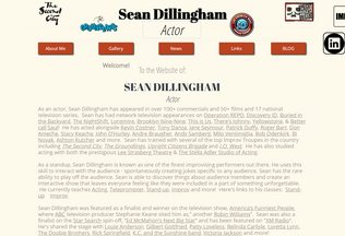 Website 
	seandillingham.com desktop preview