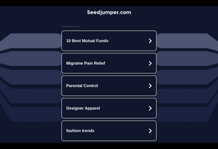 Website 
	seedjumper.com desktop preview