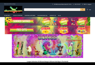 Website 
	siliconebong.com desktop preview