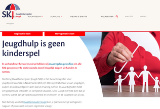 Website skjeugd.nl desktop preview