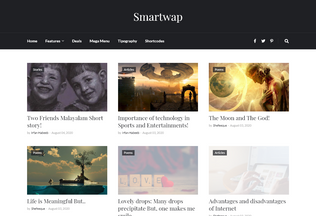 Website smartwap.in desktop preview