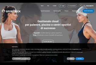 Website 
	sportrick.it desktop preview