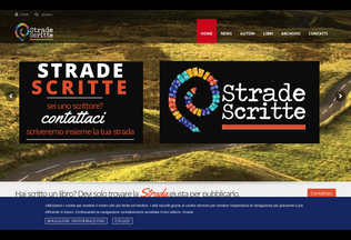 Website 
	stradescritte.it desktop preview