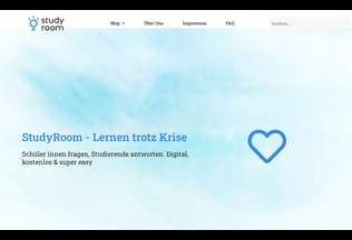 Website 
	studyroom.at desktop preview