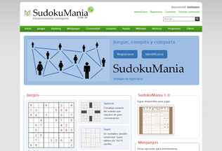 Website 
	sudokumania.com.ar desktop preview