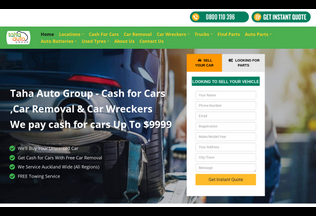 Website 
	tahaautogroup.co.nz desktop preview