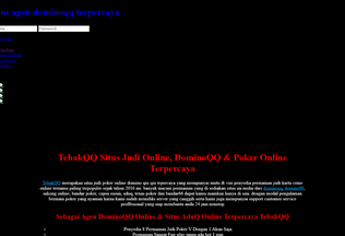 Website tebakqq.me desktop preview