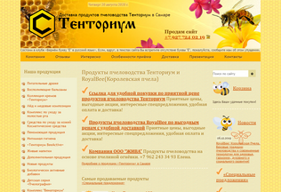 Website tentorium-info.ru desktop preview