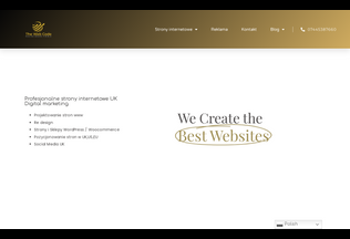 Website thewebcode.co.uk desktop preview