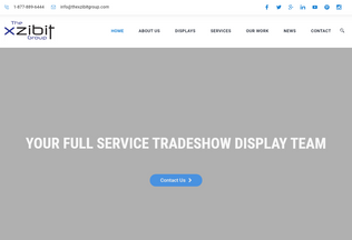 Website 
	thexzibitgroup.com desktop preview