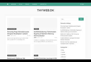 Website 
	thyweb.dk desktop preview