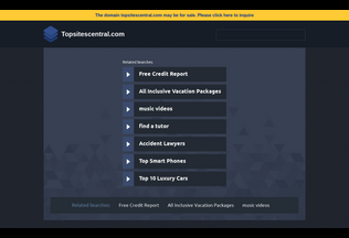 Website 
	topsitescentral.com desktop preview