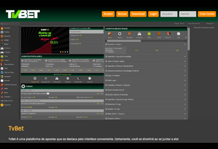 Website 
	tv-bet.net desktop preview