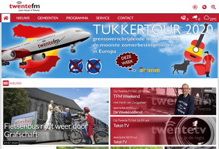 Website 
	twentefm.net desktop preview