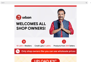 Website 
	udaan.com desktop preview