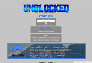 Website unblocked.id desktop preview
