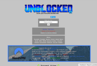 Website unblocked2.info desktop preview