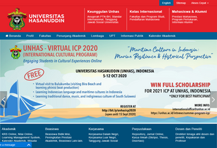 Website 
	unhas.ac.id desktop preview