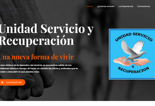 Website 
	unidadyservicio.com desktop preview