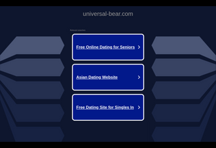 Website universal-bear.com desktop preview