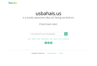Website usbahais.us desktop preview