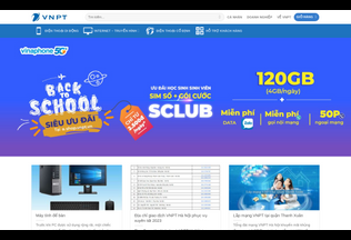 Website 
	vnpttelecom.net desktop preview