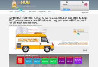 Website 
	vshub.com desktop preview