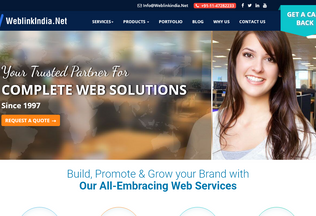Website 
	weblinkindia.net desktop preview