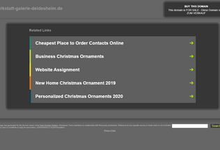 Website werkstatt-galerie-deidesheim.de desktop preview